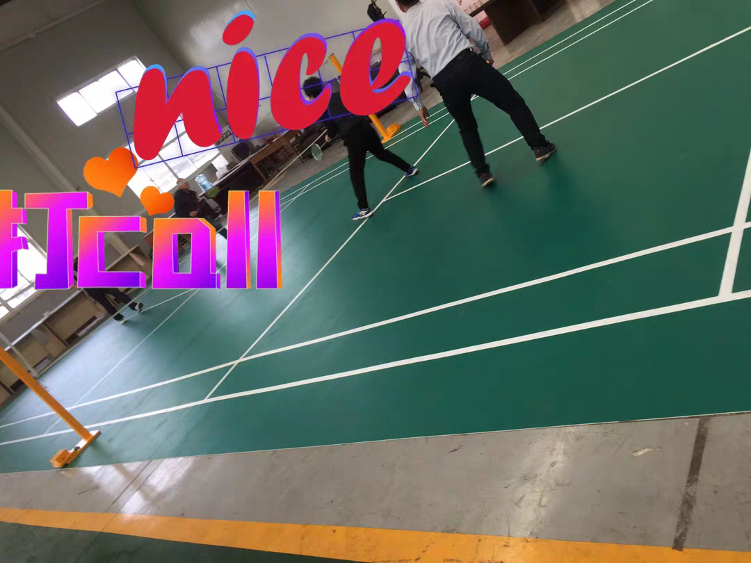Badminton Flooring caes
