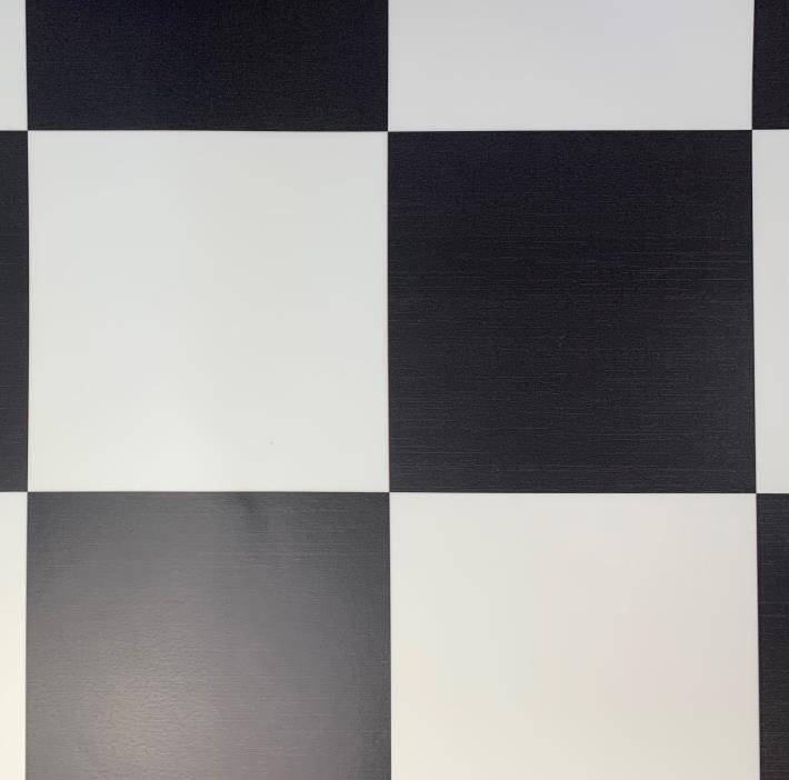 Factory supplied Weight Room Floor - Black and White Grid for Nursing Home – Dongxing