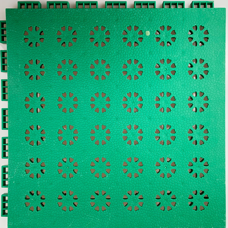 Chinese wholesale Pvc Floor Tiles - Plastic Rubber Kindergarten Flooring Bloom Pattern – Dongxing